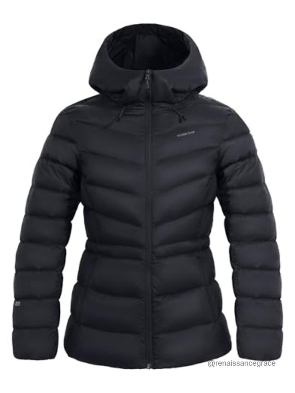 Women's 700 Fill Power Duck Down Puffer Jacket Hooded Water Repellent Winter